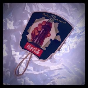 Vintage 1950's COCA COLA Quality Carries On Cardbo